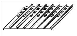 Makeup of kiritsuke-zane board